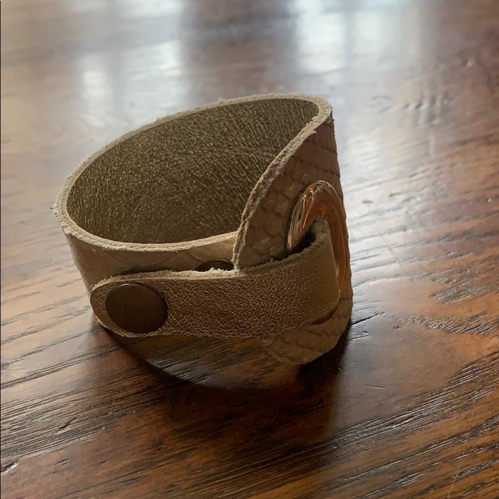 Gold cuff